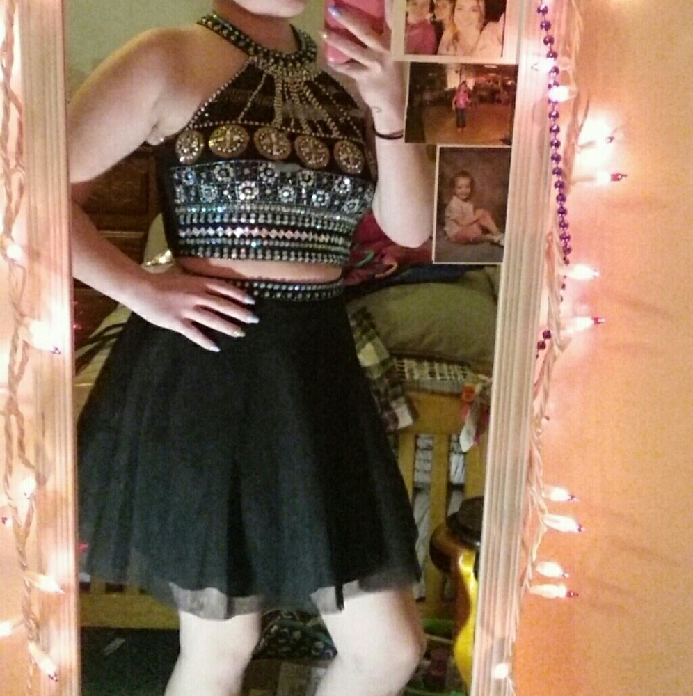 two piece prom/homecoming dress